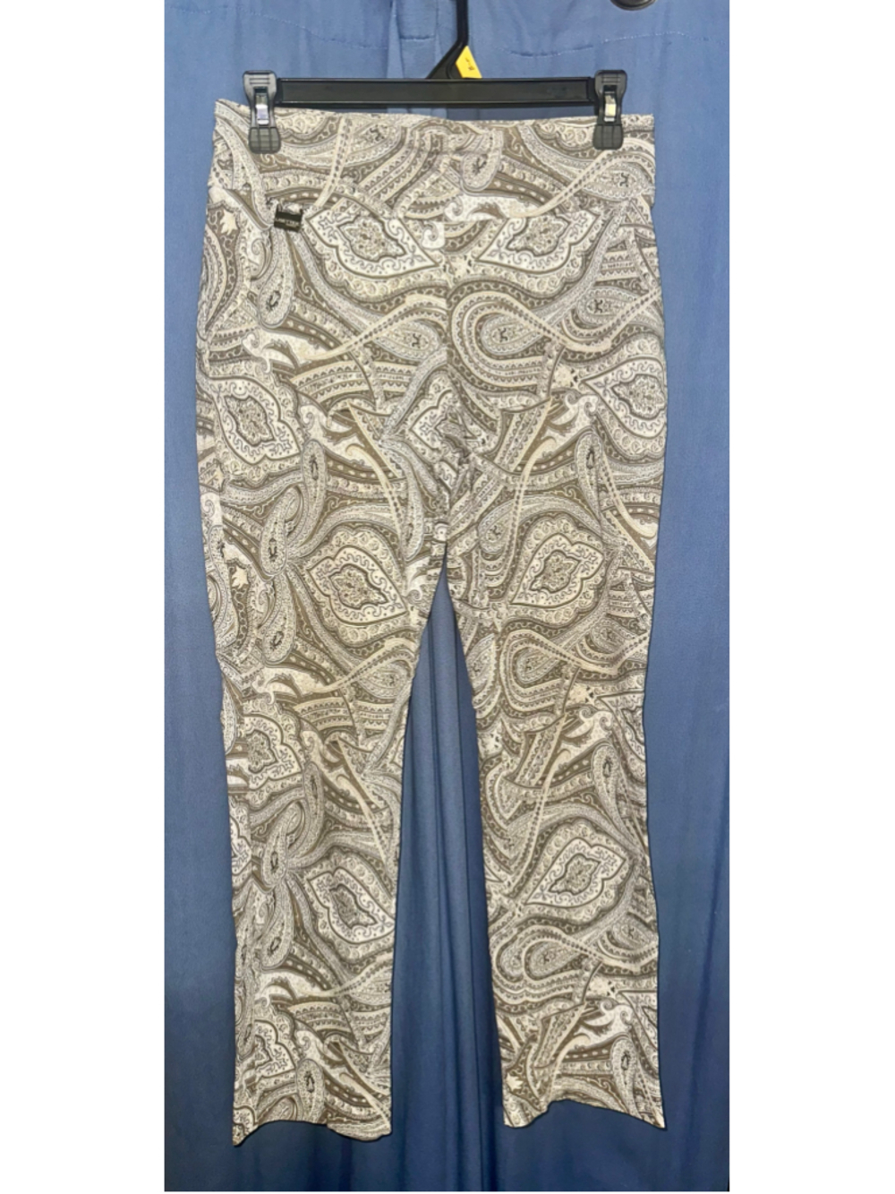 Women's Lisette L Montreal Paisley Trousers L Beige Brown